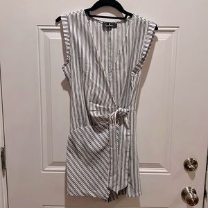 Lulus romper with front tie